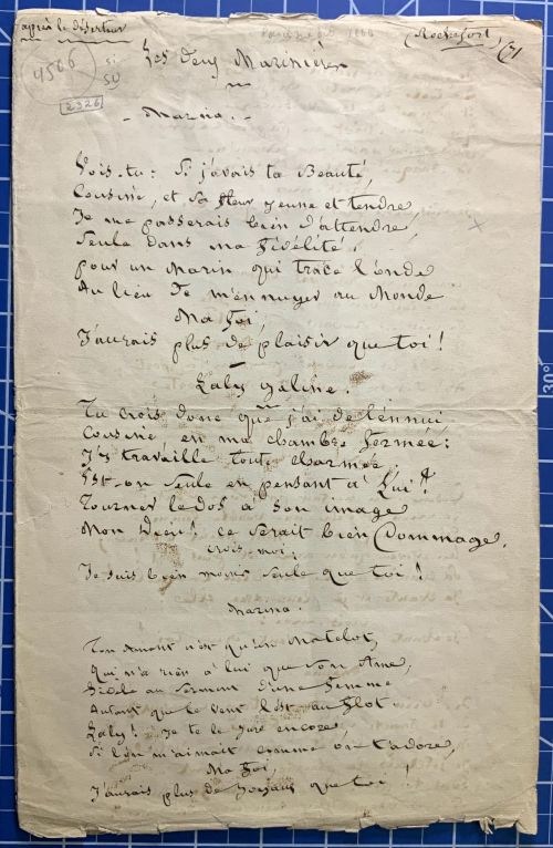 Manuscrit BP-DartmouthCollegeLibrary-Ms002179