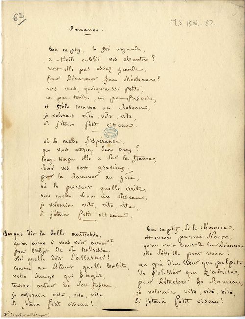 Manuscrit Ms1506-62